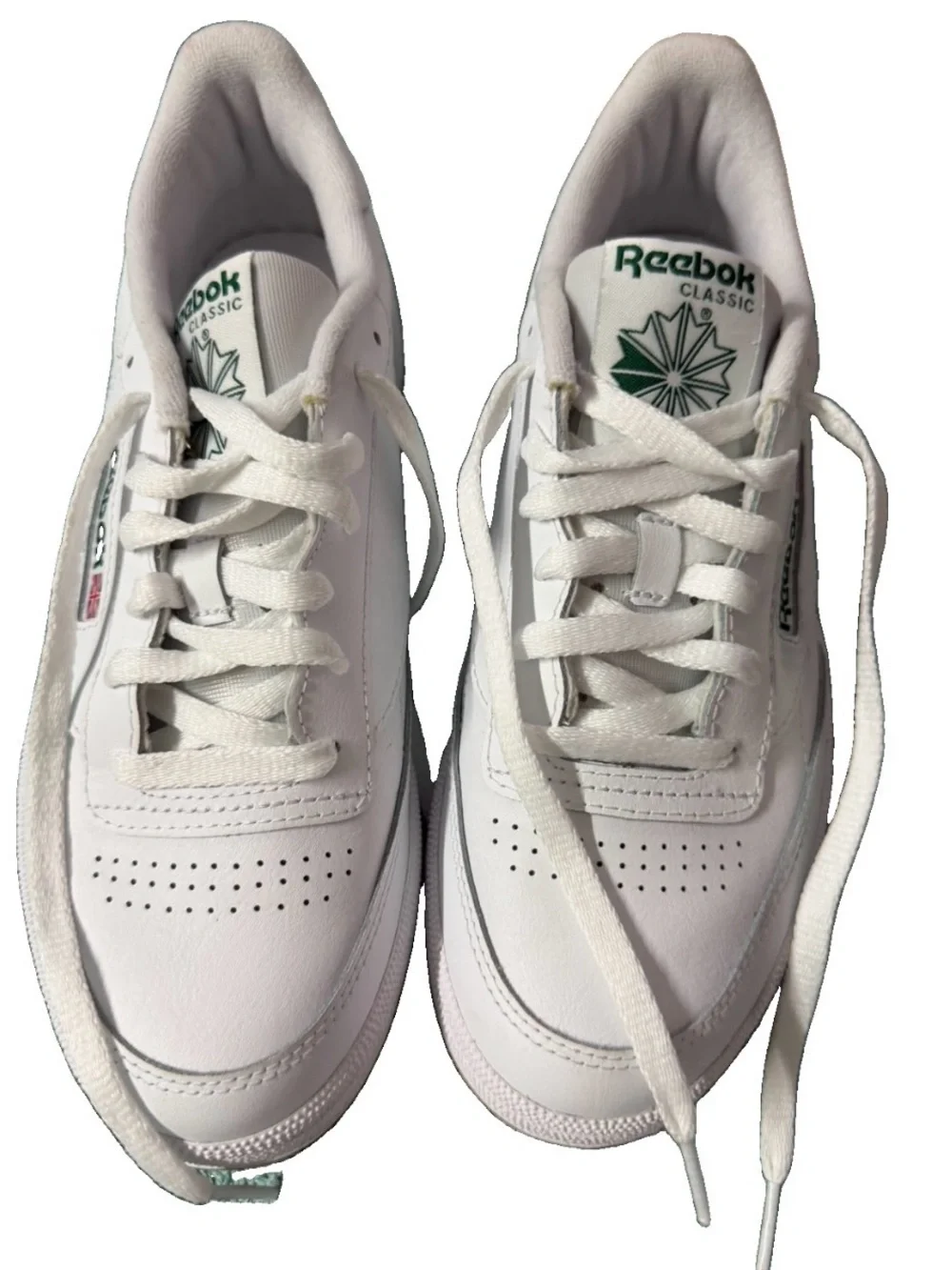 Reebok Classic WoMen's White Leather Sneakers 8.5M